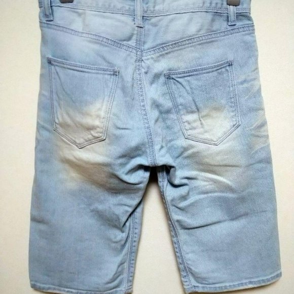 Denim half pants - Picture 4 of 4